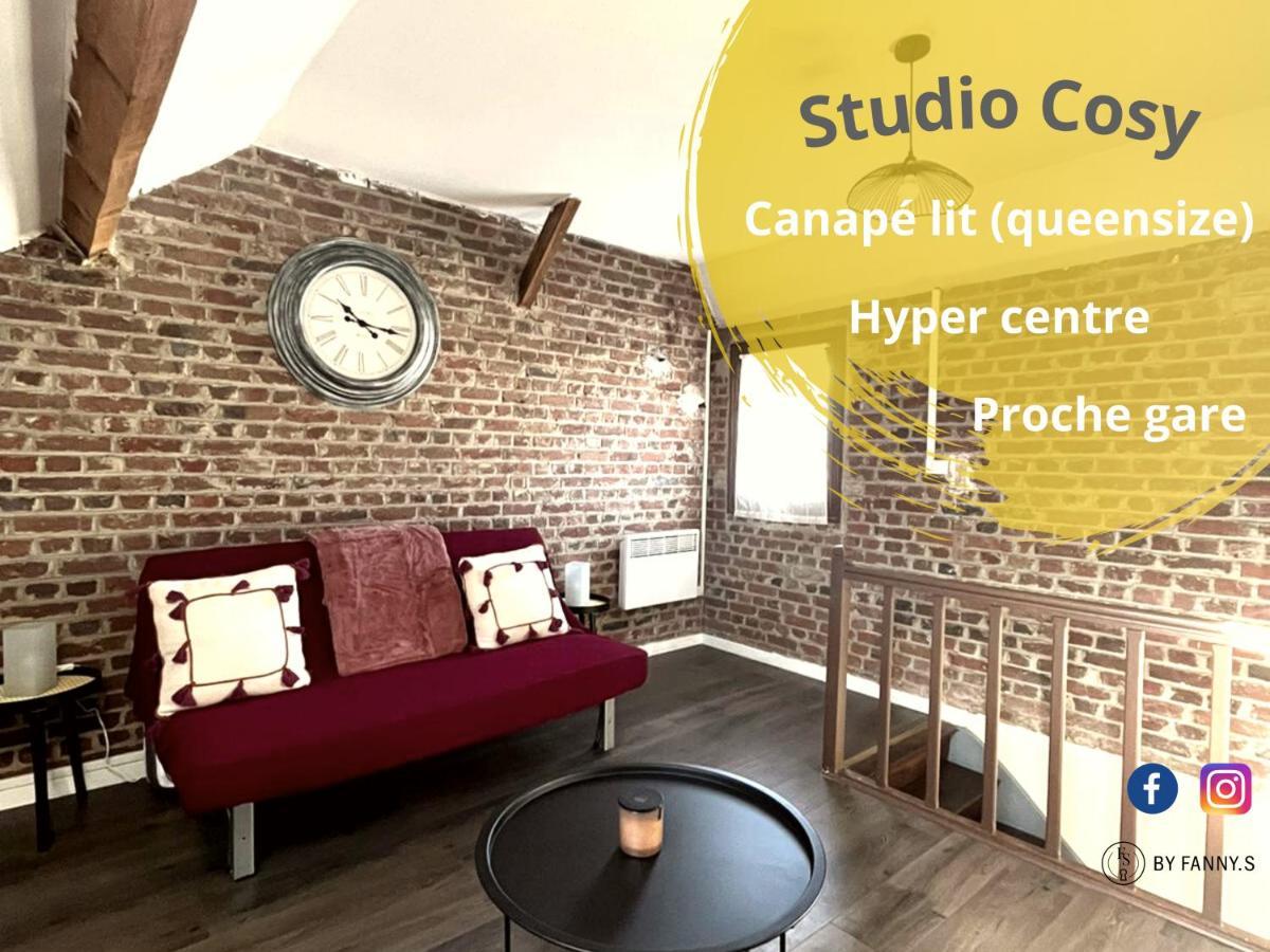 Studio cosy - hyper centre Apartamento Saint-Quentin  Exterior foto